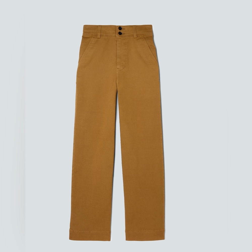 The Organic Wide-Leg Pant
